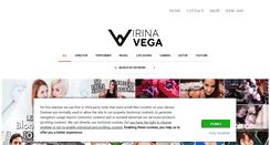 Desktop Screenshot of irinavega.com